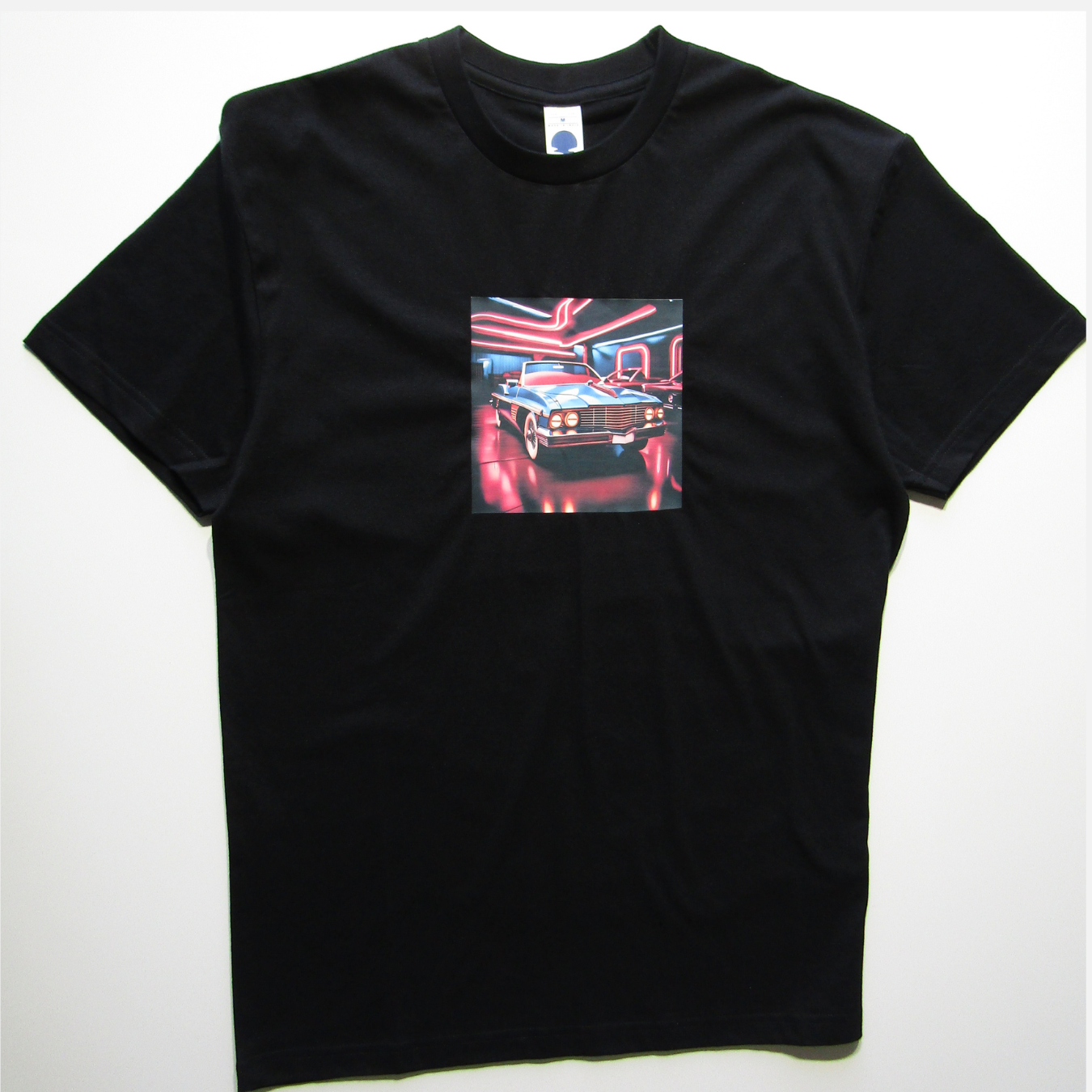 T-shirt -Blue Car Vintage Look